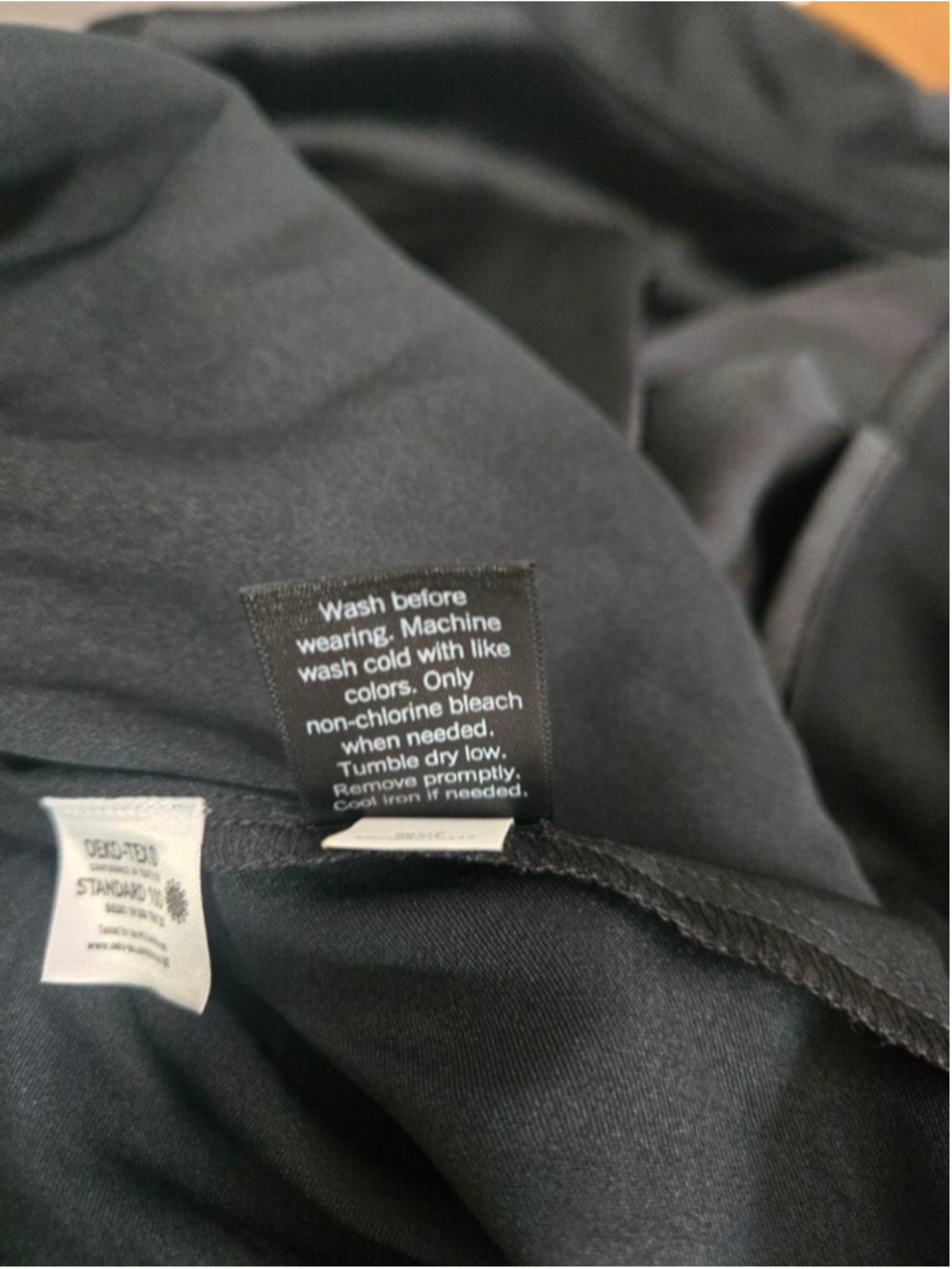 Simply Vera Vera Wang Black Button Down Shirt Plus Size XL - Picture 12 of 12